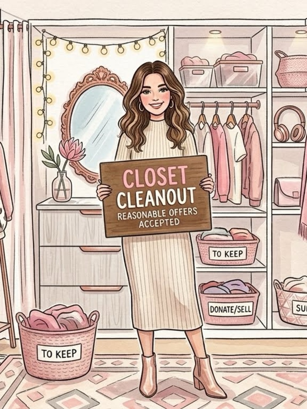 Closet Cleanout 🧺👗💄. Reasonable Offers Accepted🛍️🛍️